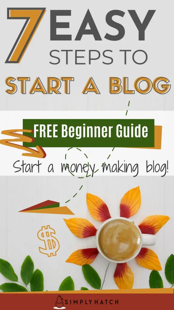 start a blog in 7 easy steps
